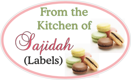 Labels and Ribbons - Gift Labels From the Kitchen of Design 208