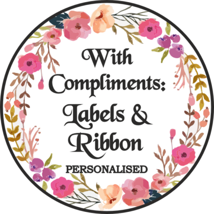 Labels and Ribbons - Gift Labels Round Label Design 308