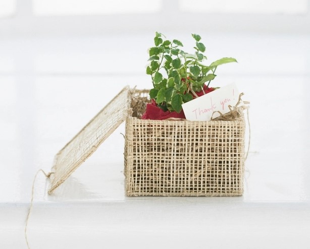 Personalised labels can help organise the items and make the basket look even more appealing.