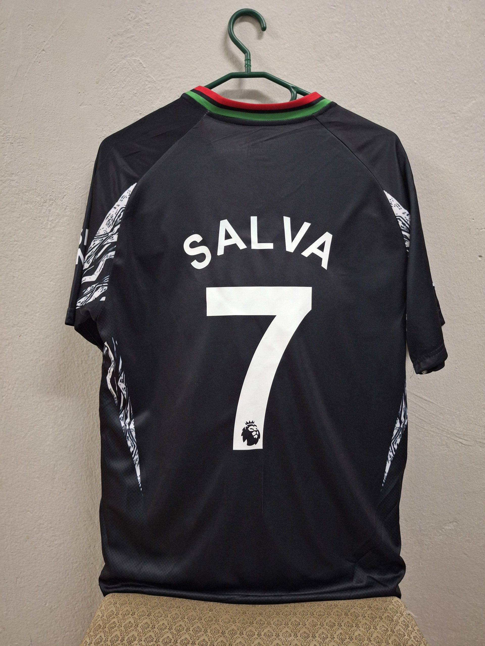 Get your soccer gear personalized with your name and number on the back! at Labels and Ribbons - Arsenal T-shirt